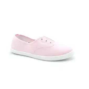 Giant Tiger Mystyle women's canvas eyelet slip-on shoes offer