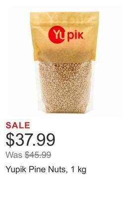 Costco Yupik pine nuts, 1 kg offer