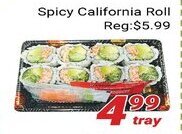 Nations Fresh Foods Spicy California Roll offer