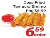 Nations Fresh Foods Deep Fried Tempura Shrimp offer