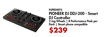 PIONEER DJ DDJ-200 - Smart DJ Controller
