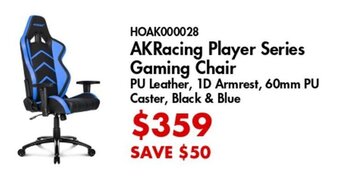 Canada Computers AKRacing Player Series Gaming Chair offer