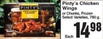 AG Foods Pinty's Chicken Wings offer