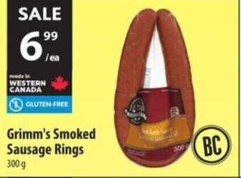 Co-op Grimm's Smoked Sausage Rings offer