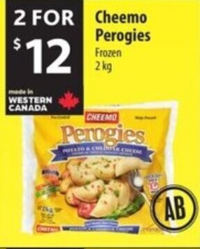 Co-op Cheemo Perogies offer