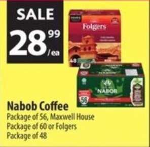 Co-op Nabob Coffee offer