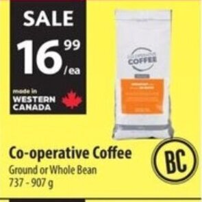 Co-op Co-operative Coffee offer