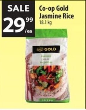 Co-op Gold Jasmine Rice offer