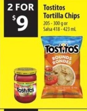 Co-op Tostitos Tortilla Chips offer