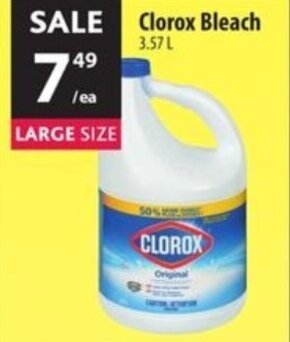 Co-op Clorox Bleach offer