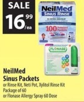 Co-op NeilMed Sinus Packets offer