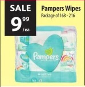 Co-op Pampers Wipes offer