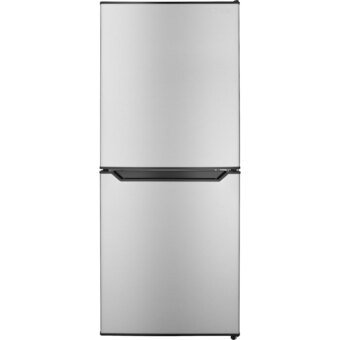 Best Buy Insignia 4.9 cu. ft. freestanding compact bottom freezer refrigerator (ns-cf49bmss2-c) - stainless steel offer