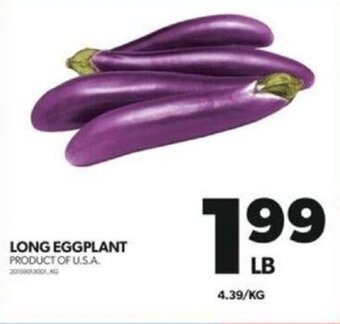 Real Canadian Superstore LONG EGGPLANT offer