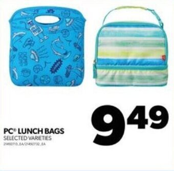 Real Canadian Superstore PC LUNCH BAGS offer