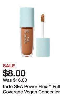 Sephora Tarte sea power flex full coverage vegan concealer offer
