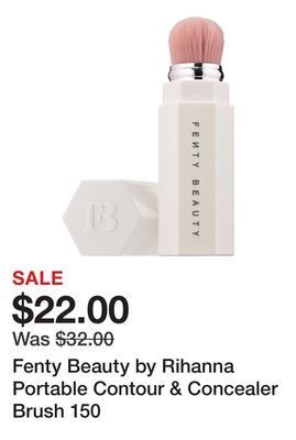 Sephora Fenty beauty by rihanna portable contour & concealer brush 150 offer