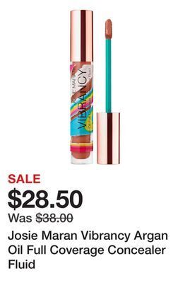 Sephora Josie maran vibrancy argan oil full coverage concealer fluid offer