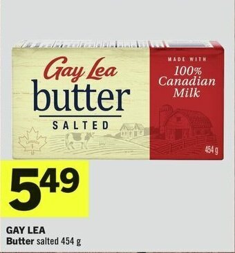 IGA Gay Lea butter offer