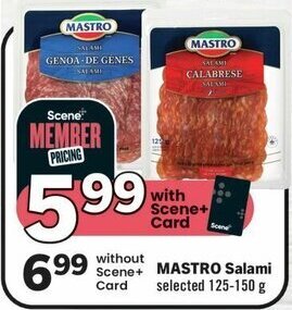 IGA MASTRO Salami offer