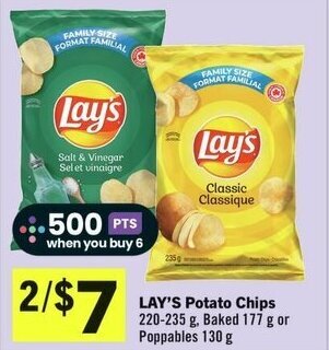 IGA LAY'S Potato Chips offer