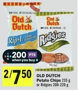 IGA OLD DUTCH Potato Chips offer