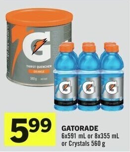 IGA GATORADE offer