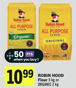 IGA ROBIN HOOD Flour offer