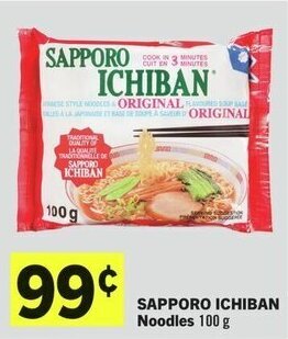 IGA SAPPORO ICHIBAN Noodles 100 g offer