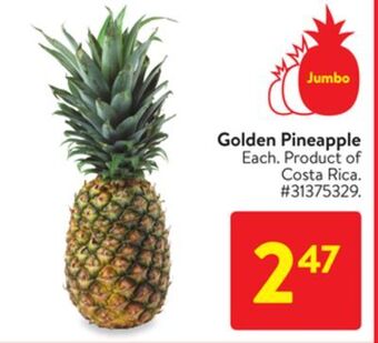 Walmart Golden pineapple offer