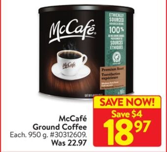 Walmart Mccafé ground coffee offer