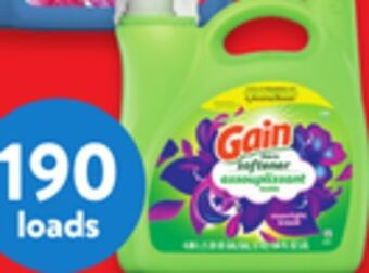 Walmart Gain liquid fabric softener offer