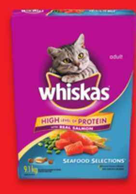 Walmart Whiskas dry cat food offer