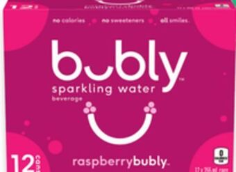 Walmart Bubly sparkling water beverage offer
