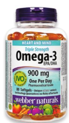 Walmart Webber naturals omega-3 80s offer