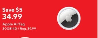 Staples Apple airtag offer
