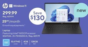 Staples Hp laptop offer
