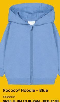 Toys R us Rococo hoodie - blue offer
