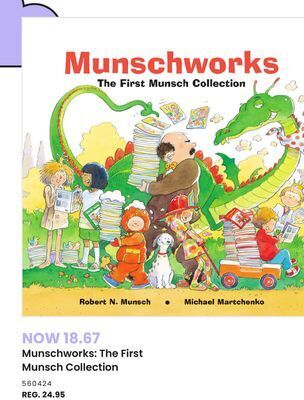 Toys R us Munschworks: the first munsch collection offer
