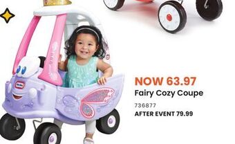 Toys R us Little tikes fairy cozy coupe offer