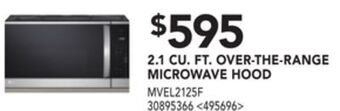 Lowe's Lg 2.1 cu. ft. over-the range microwave hood offer