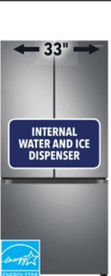 Lowe's Samsung 24.5 cu. ft. refrigerator offer