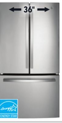 Lowe's Ge 26.7 cu. ft. refrigerator offer