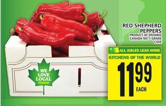 Food Basics Red shepherd peppers offer