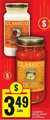 Food Basics Classico pasta sauce offer