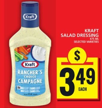Food Basics Kraft salad dressing offer