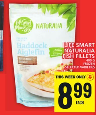 Food Basics Life smart naturalia fish fillets offer
