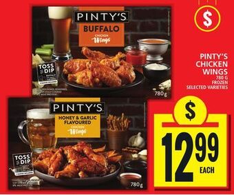 Food Basics Pinty's chicken wings offer