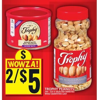Food Basics Trophy peanuts offer