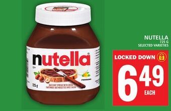 Food Basics Nutella offer